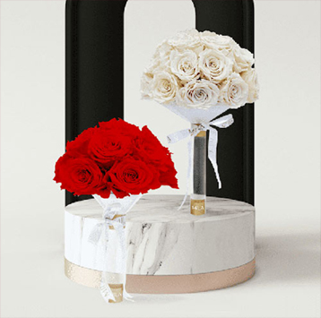 Mila Roses - Everlasting roses - Bridal Bouquet